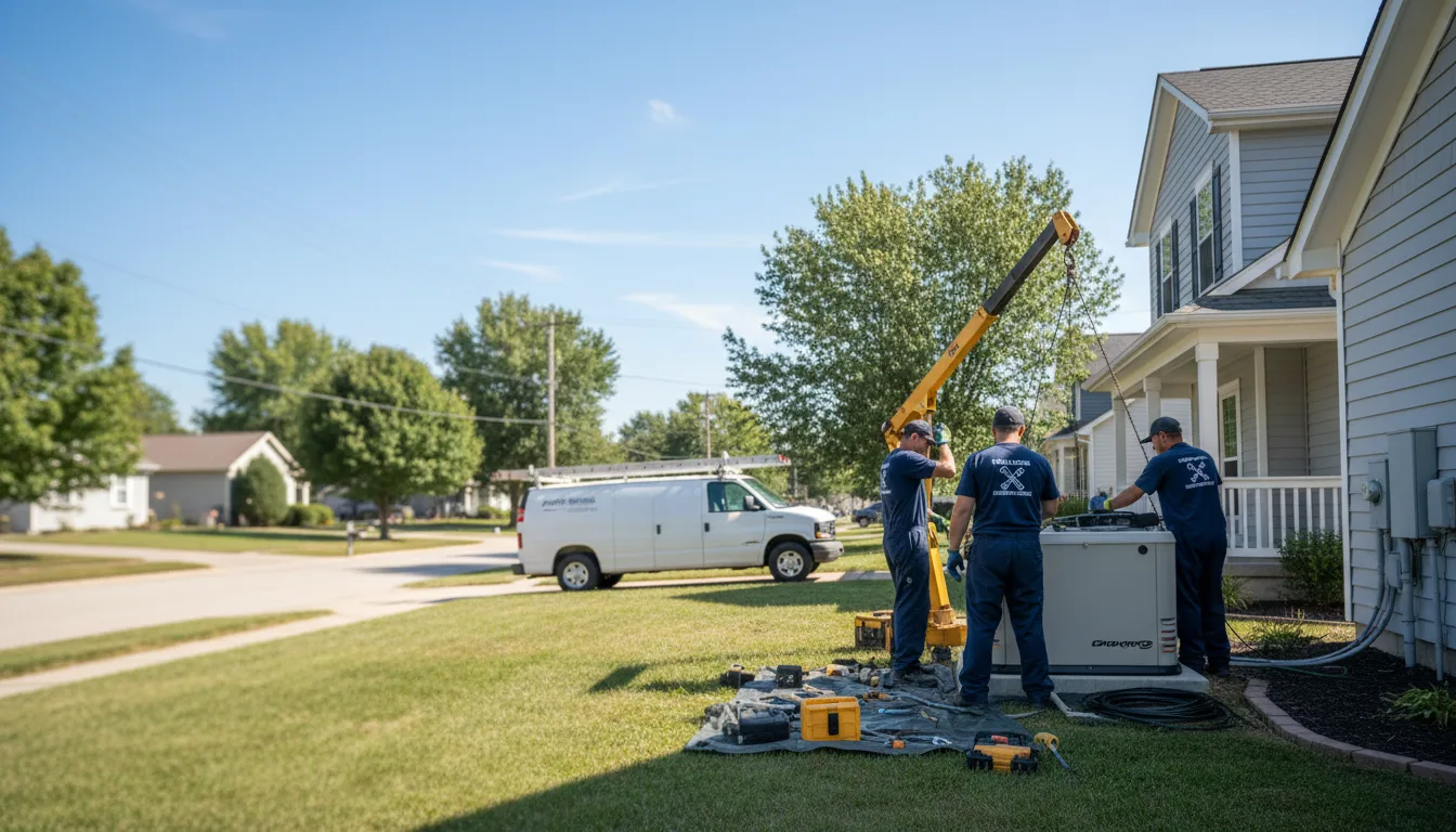 Generator Installation in Ionia, IA near me